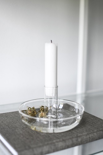 Storefactory candleholder Skensta small glass