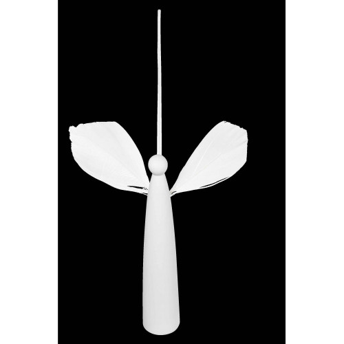 Räder Feather Angel porselein, 9 cm, dia 2 cm