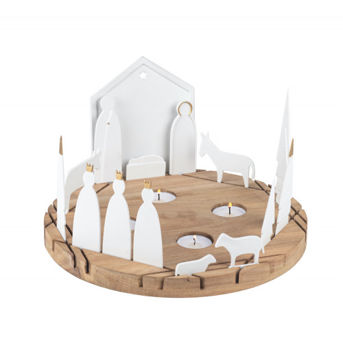 Räder Crib Lightobject Nativity (kerststal) Rond