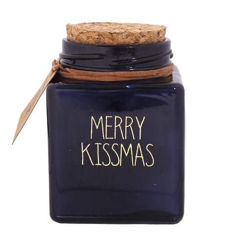 My Flame Soja geurkaars glas Merry Kissmas - winter glow