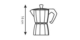 Paloma koffie maker, 3 cups