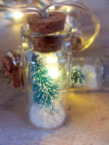 Mini lights Kerstboompjes groen