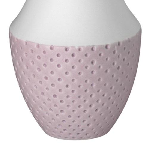 Räder porseleinen vaasje dots pastelroze