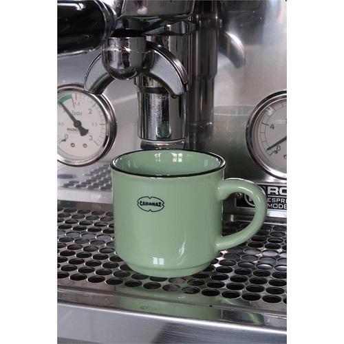 Cabanaz espresso mokje Vintage Groen