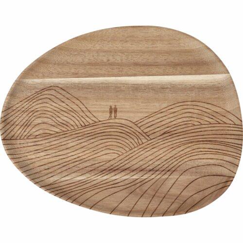 Räder dienblad hout wandelen in de bergen medium