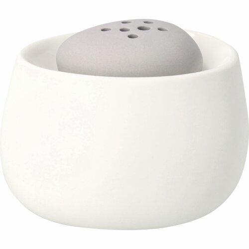 Räder Vaasje Bowl wit met grijs 