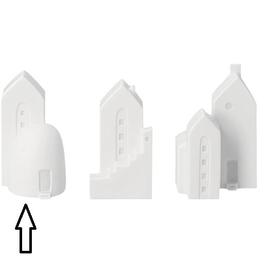 Räder Huisje mini, Tiny House met ronde erker