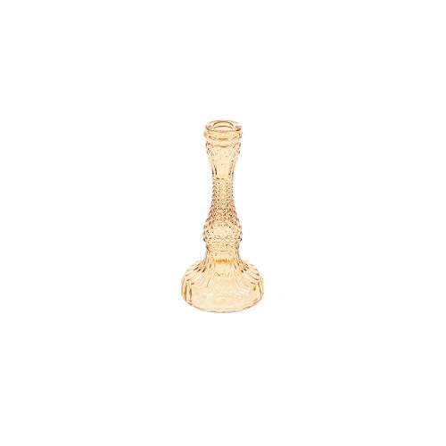 Housevitamin kandelaar Amber glas 21cm