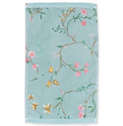 PIP Studio gastendoekje Bloemen Blauw