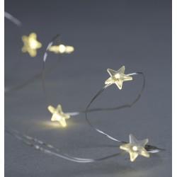 Sirius lichtsnoer Trille star, 40 lampjes, clear/silver