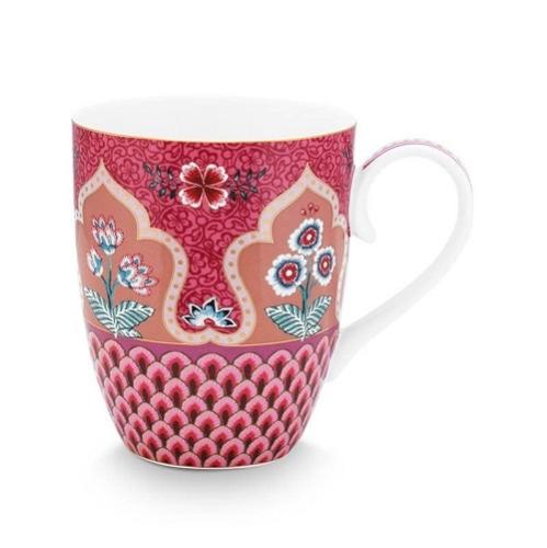 images/productimages/small/51002324-mug-large-flower-festival-scallop-deco-dark-pink-350ml-1.jpg