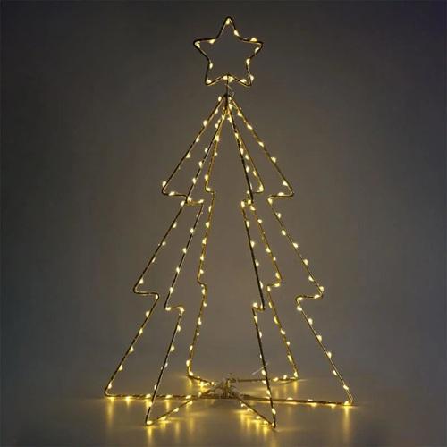 Sirius led kerstboom Esther metaal small wit of veelkleurig