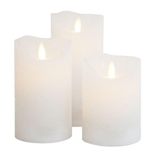 Sirius Oplaadbare Sara led kaarsen, set van 3