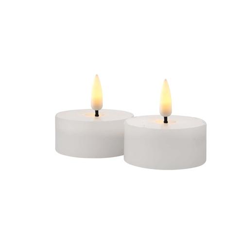 Sirius Oplaadbare Sille led waxinelichtjes klein tealight , set van 2