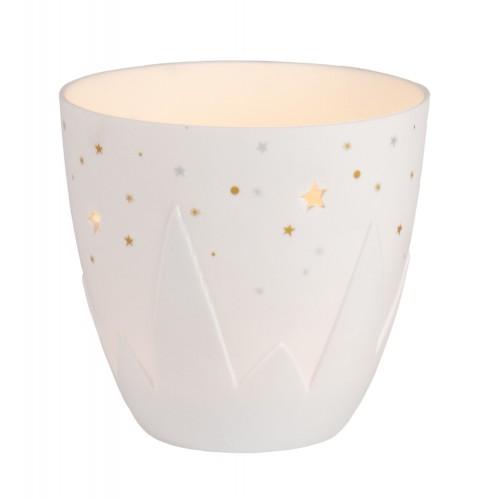 Räder Poetry light Stars gold, porselein