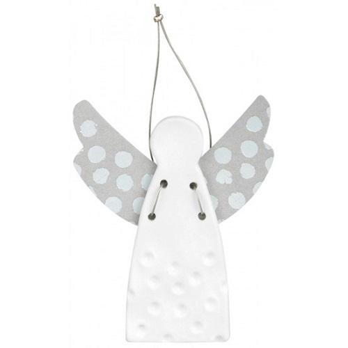 Räder hanger Guardian angel dots zilveren vleugels