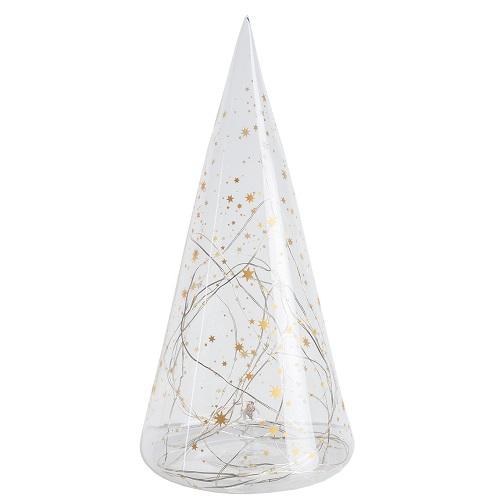Räder Glass Fir Tree Stars gold XL