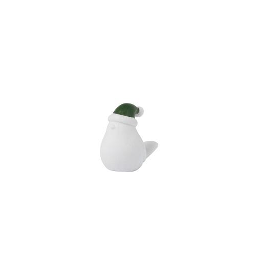 Storefactory vogel Elin kerstmuts groen small