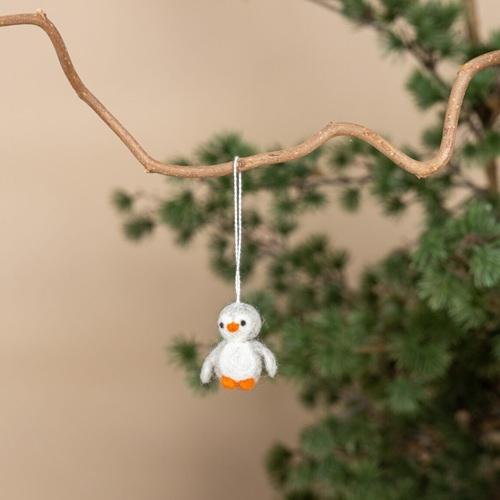 Storefactory hanger Pinguin Lars gevilte wol