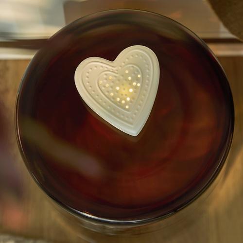 Räder led lamp Peperkoek Hart small