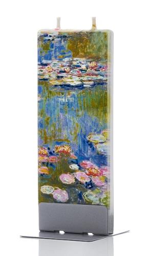 images/productimages/small/flatyz-platte-kunstkaars-claude-monet-water-lilies-20k050-1.jpg