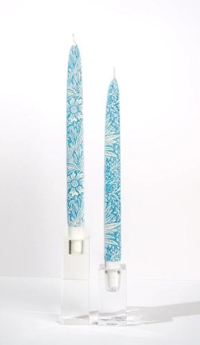 images/productimages/small/flatyz-set-van-2-platte-kunstkaarsen-blue-marigold-by-william-morris-24v205.jpg