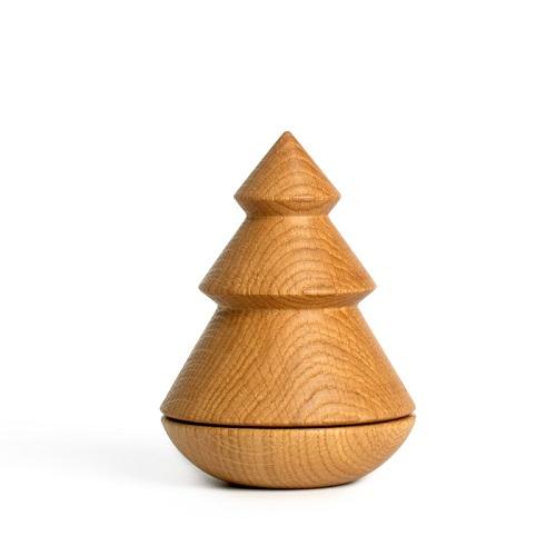 Kaarsenstander eikenhouten boom Oh!