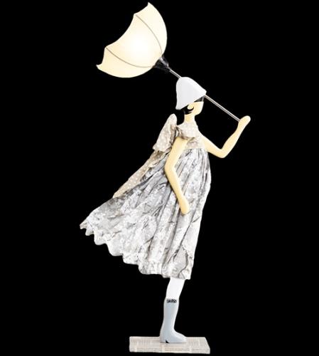 Skitso little girl Ying schemerlamp