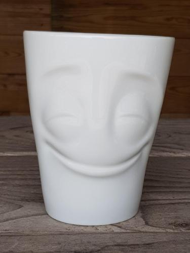 TASSEN Happy faces mok Cheery met oor