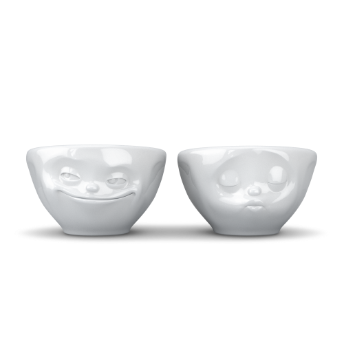 TASSEN small bowlset Grinning/Kissing 100 ml