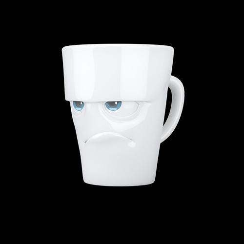 TASSEN happy faces mok met oor film editie Grumpy porselein 350 ml