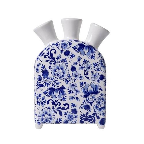 Heinen Delftsblauw Tulpenvaas Klok