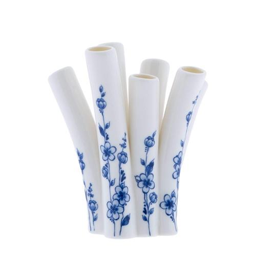 Heinen Delftsblauw Koraal Vaas klein