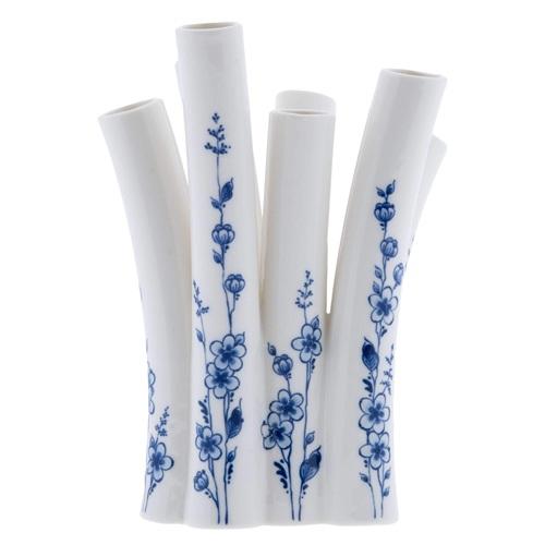 Heinen Delftsblauw Koraal Vaas groot