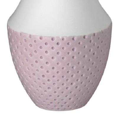 Räder porseleinen vaasje dots pastelroze