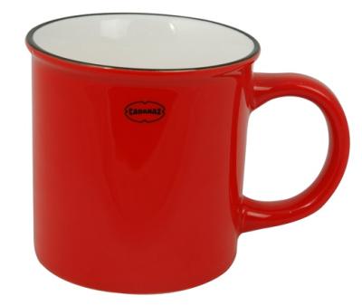 Cabanaz thee/koffie mok 250ml, Rood
