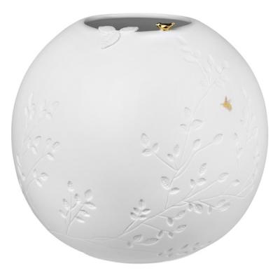 Rader porcelain stories vaas Birds goud