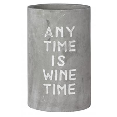 Räder concrete wine cooler Any time is wine time