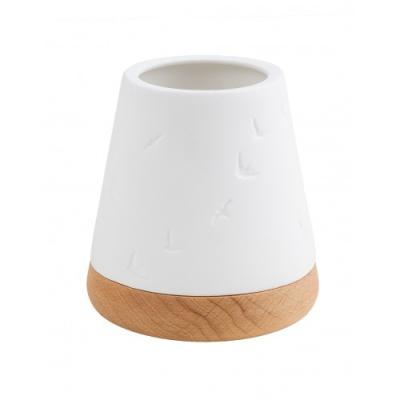 Räder lantaarn waxinelicht Sea, hout en porselein, small