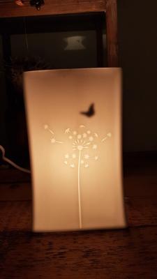 Räder lightbag lamp Butterfly porselein