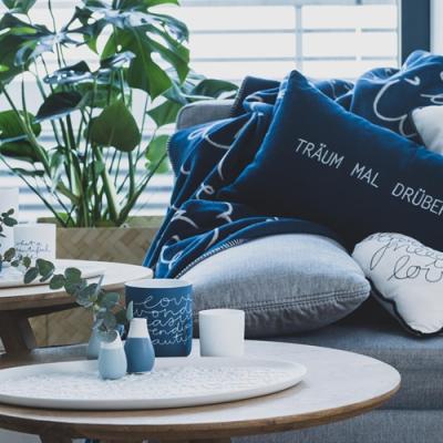 Räder mini vaasjes pastel Blauw, set van 4