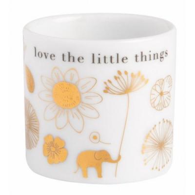 Räder Bright Delight Flowers, waxinelichtje porselein