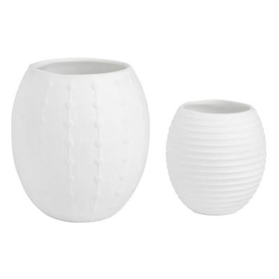 Räder mini vaasjes porselein, set van 2