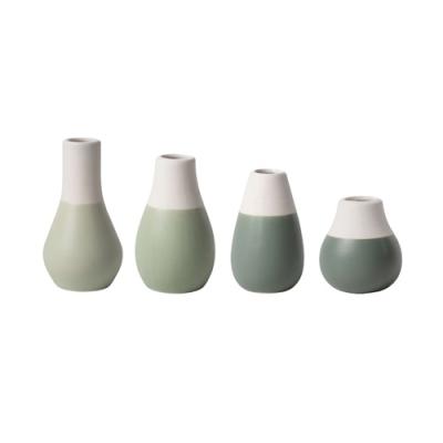 Räder mini vaasjes pastel Groen, set van 4