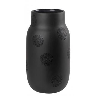 Räder Pearl vaas large black-black