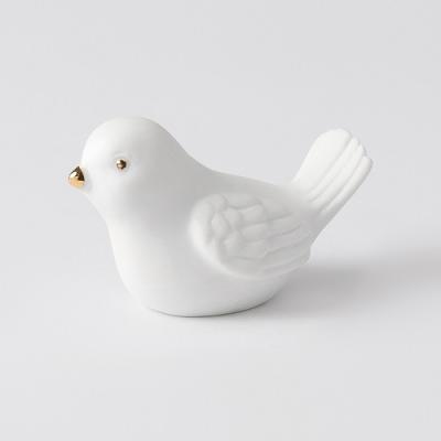 Räder Figuur Vogel porselein met goud