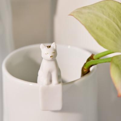 Räder figuurtje Kat Poes voor op de rand van schaaltje of vaasje