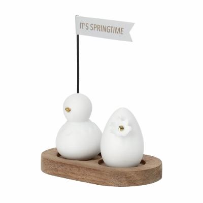 Räder Groet Lente Pasen Kuiken en eitje