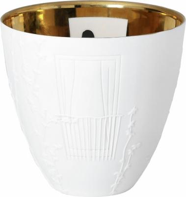 Räder waxinelicht Night Chat wit goud