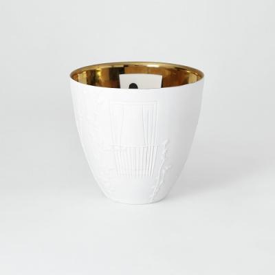 Räder waxinelicht Night Chat wit goud
